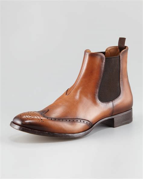 prada wingtip boots|prada chelsea boots.